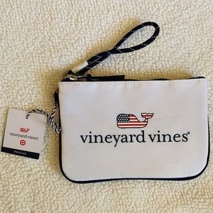 Vineyard Vines for Target Red Navy Whale Wristlet